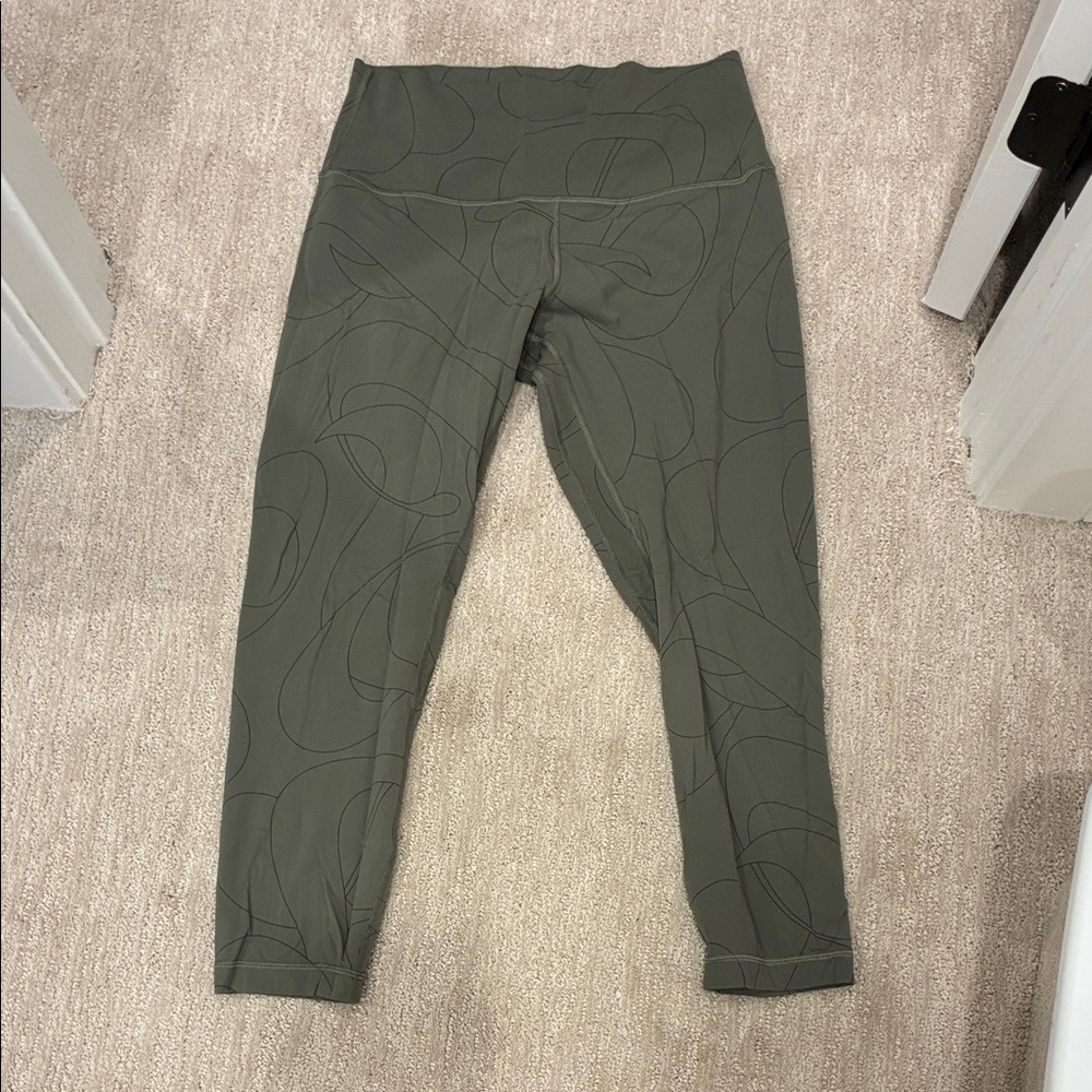 Olive Green Align lululemon size 10